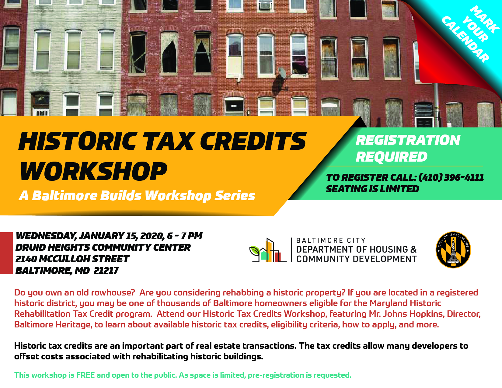 Baltimore Builds Workshop-January 2020